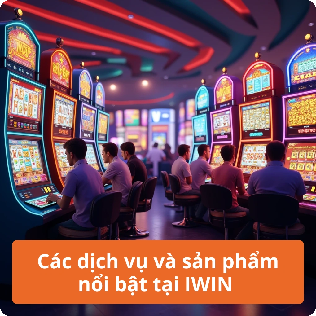 Các dịch vụ và sản phẩm nổi bật tại IWIN