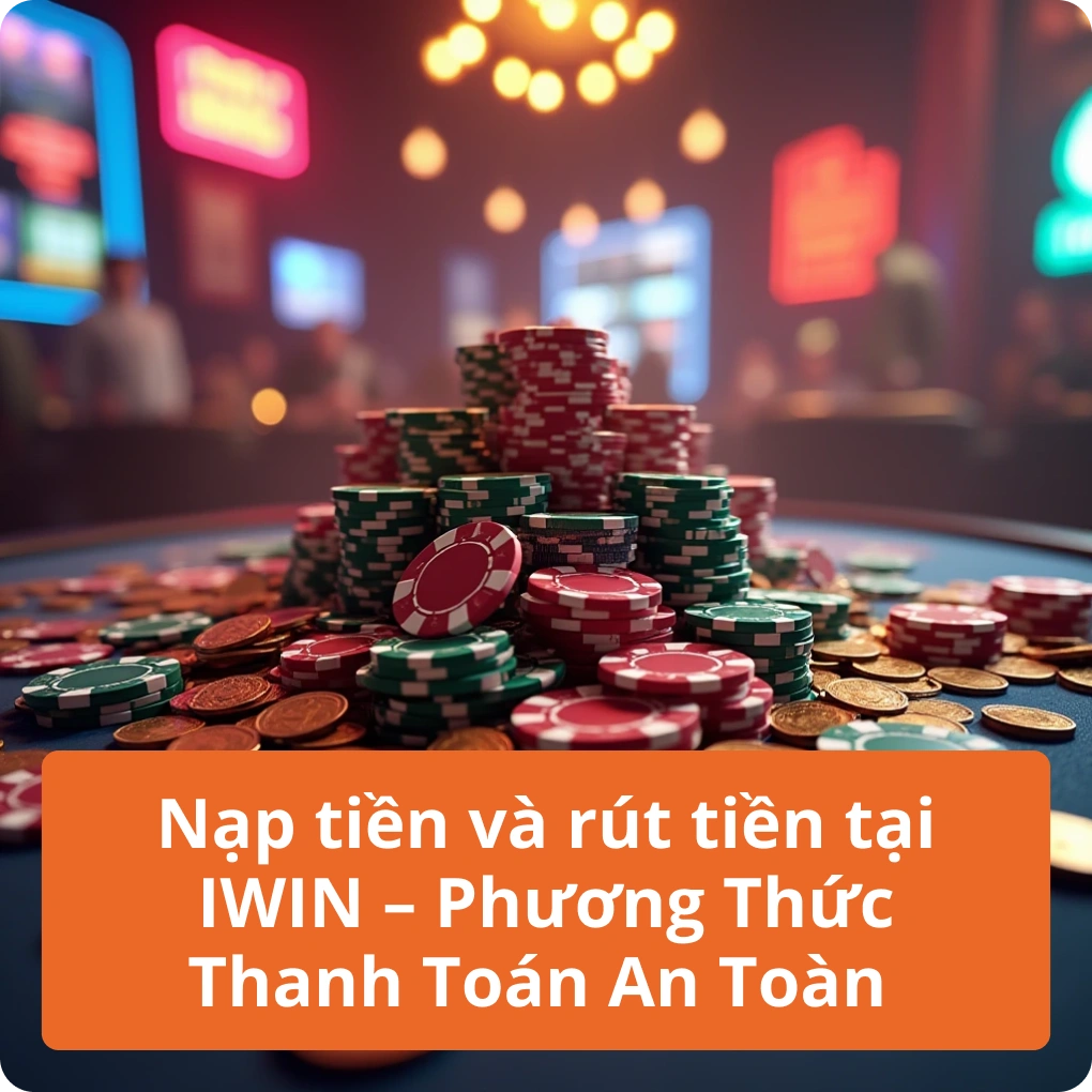 Nạp tiền và rút tiền tại IWIN – Phương Thức Thanh Toán An Toàn